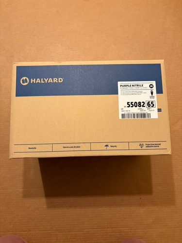 Halyard purple nitrile - halyard, gloves