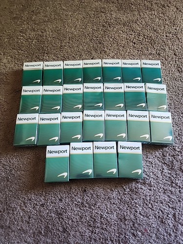 Empty newport cigarette - 25,
